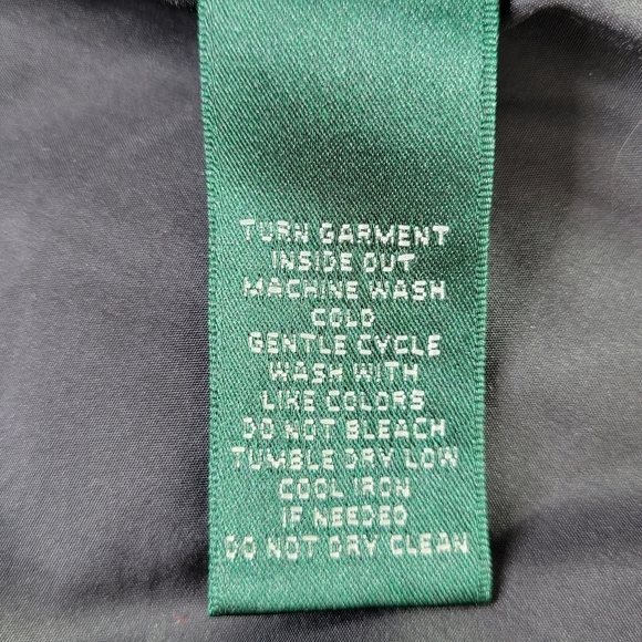 Lauren Ralph Lauren Quilted Vest Size S Ivory Zip Snap Pockets Stand Up Collar - Picture 9 of 12